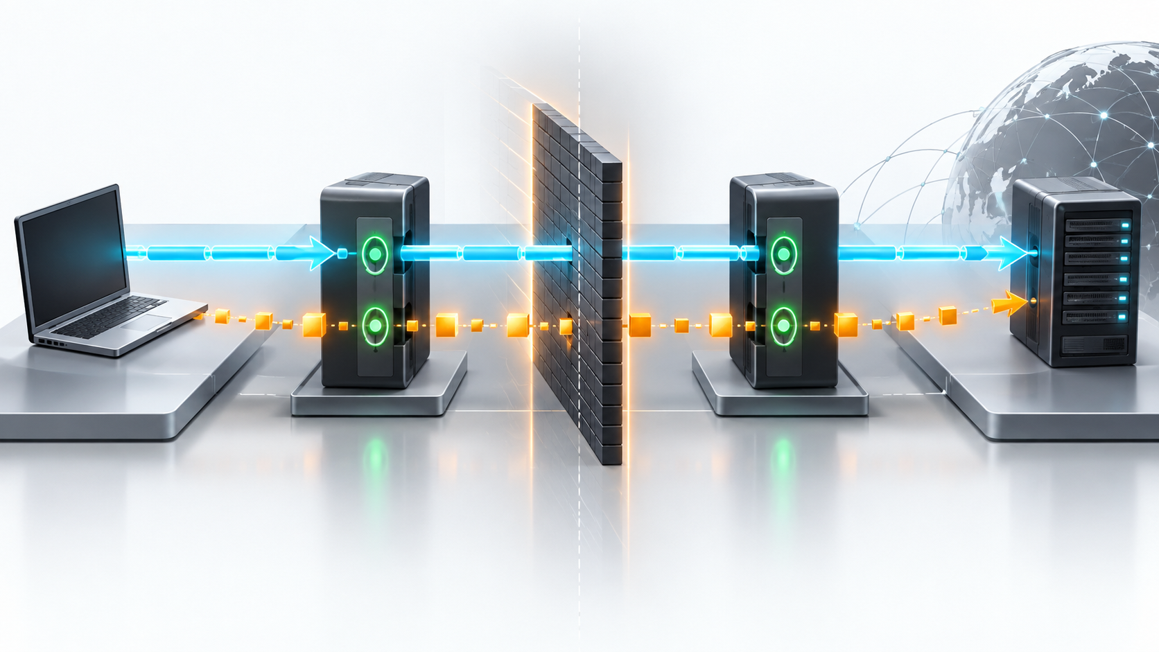 TCP и UDP проходят через разные проверки клиента, сервера и firewall